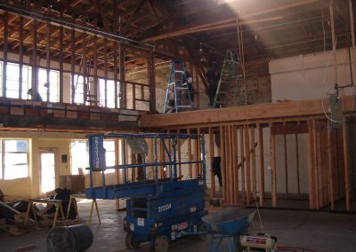 more pics of homework room, viewing area, dance studio, bathrooms