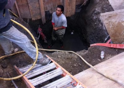 Installing the sump pump - 9 feet below ground